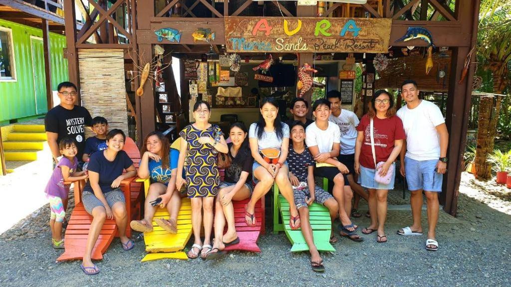 Aura Marina Sands Beach Resort Baler Bagian luar foto