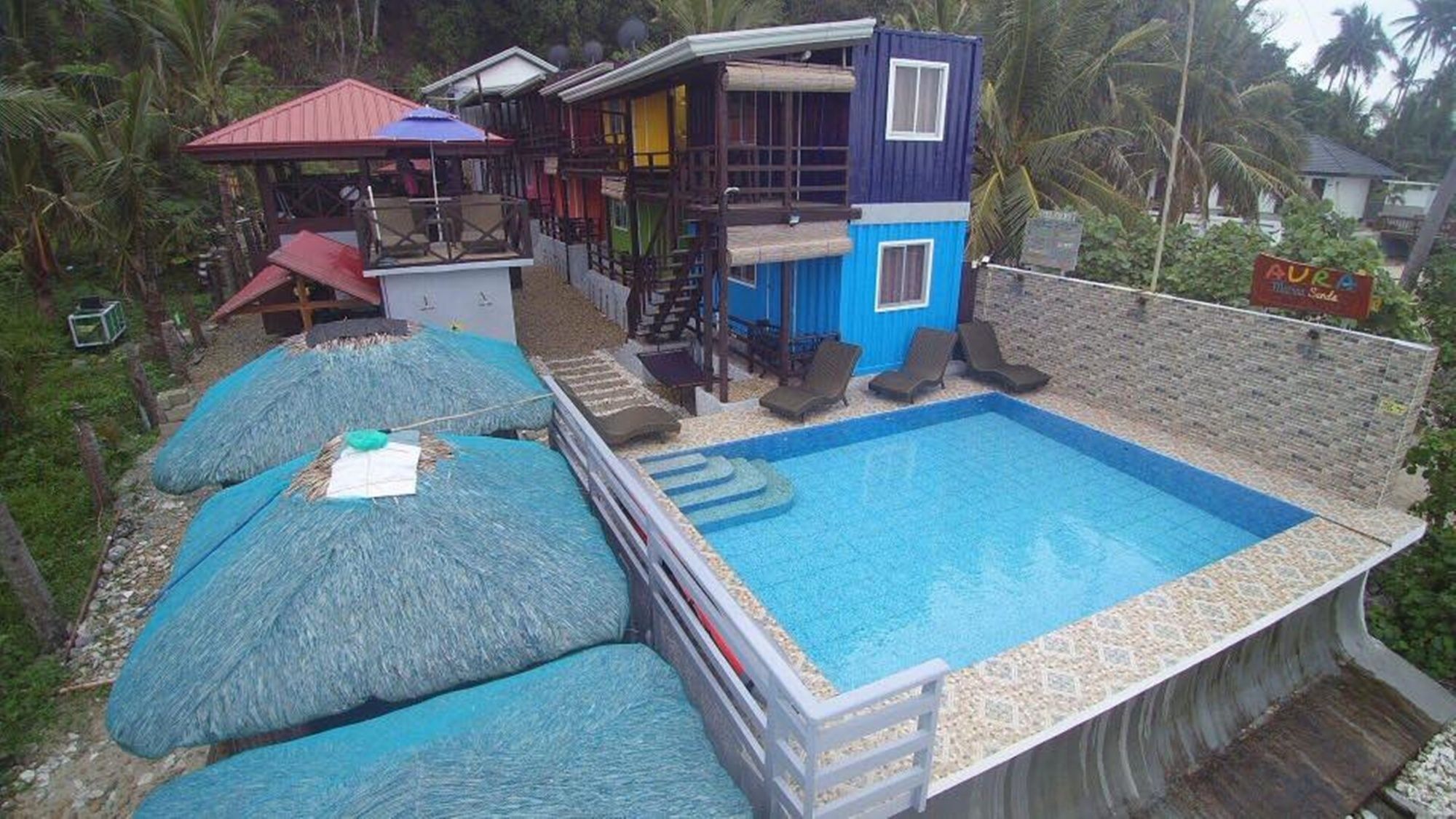 Aura Marina Sands Beach Resort Baler Bagian luar foto